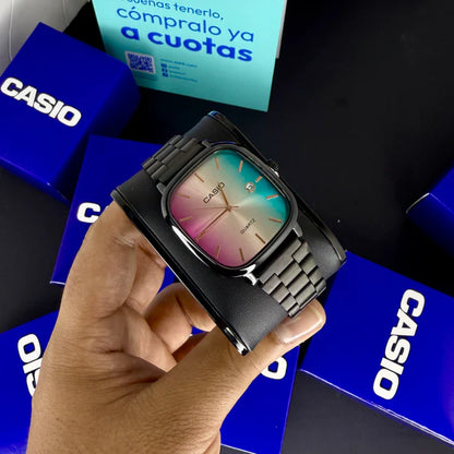 RELOJ CASIO UNISEX RETRO TORNASOL ANALOG